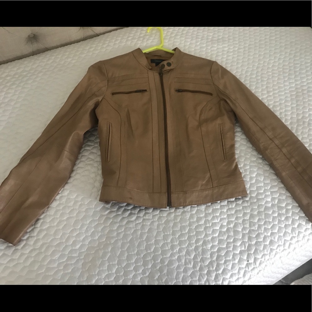 Leather jacket